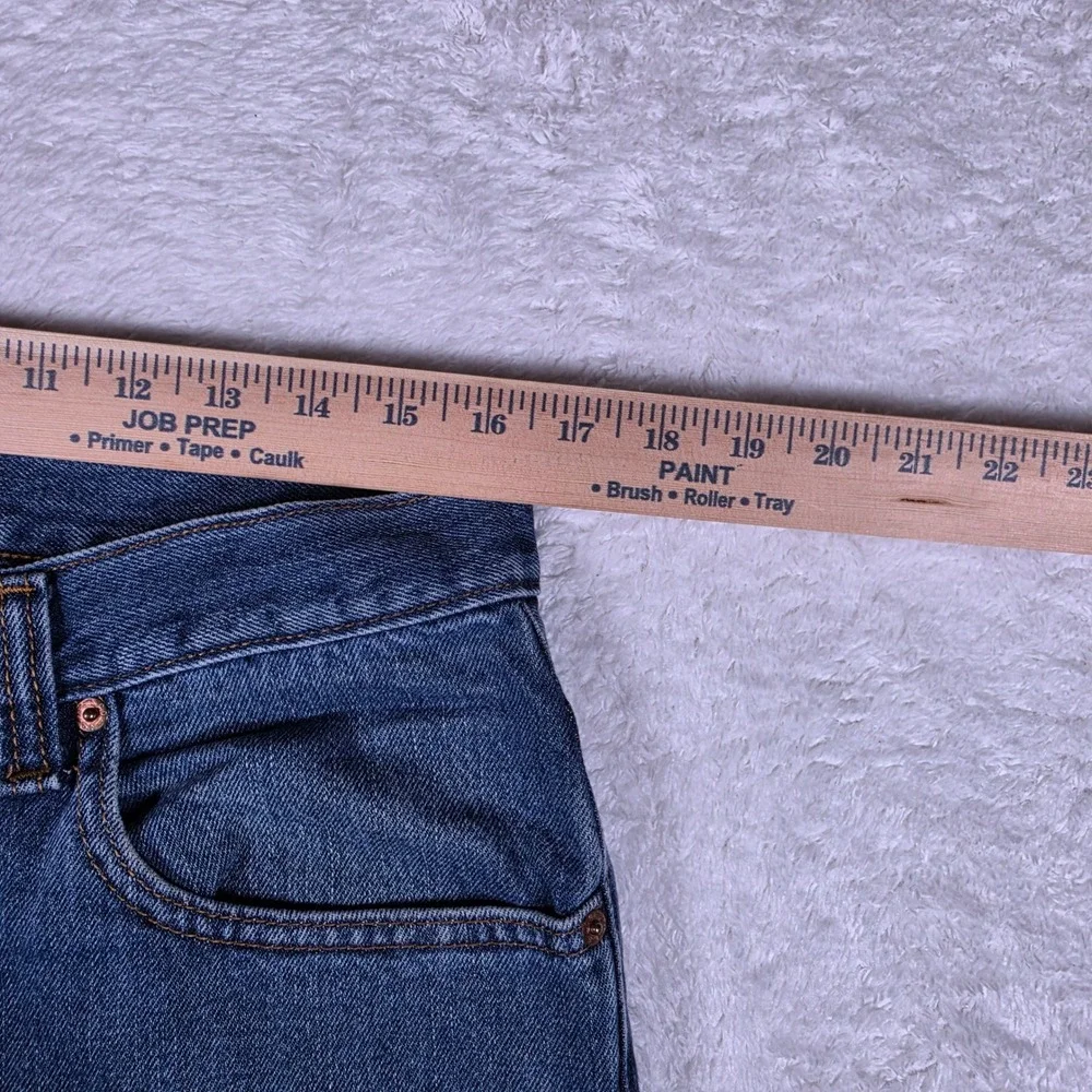 Levi's 560 Comfort Fit Mens 34/32 Blue Denim Relaxed Tapered Jeans 005604886